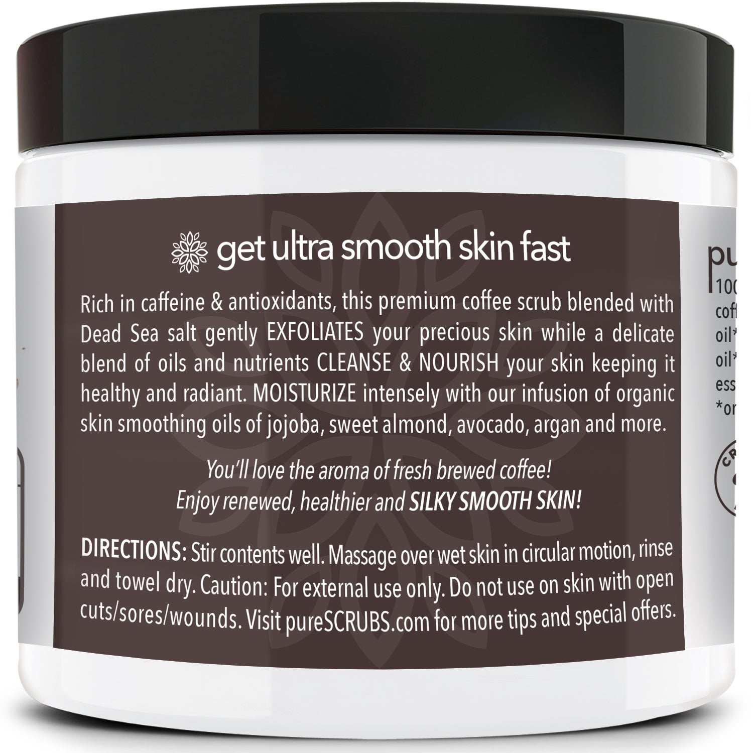 Original Body Scrub / Arabica Coffee / Premium Blend #49